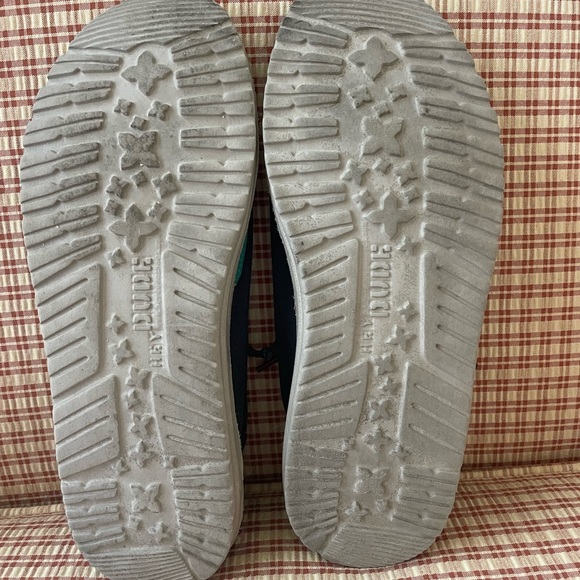 Hey Dudes Navy Wally Washed Blue Space - Picture 3 of 9